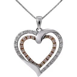 joyalukkas Pride Diamond Collection 18K White Gold and Diamond Pendant-picture-28