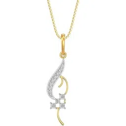 joyalukkas Pride Diamond Collection 18K Yellow Gold and Diamond Pendant-picture-29