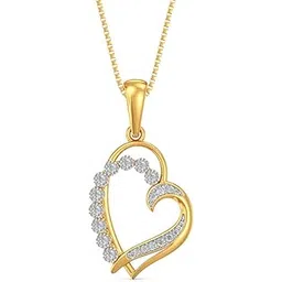 joyalukkas Pride Diamond Collection 18K Yellow Gold and Diamond Pendant-picture-35