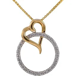 joyalukkas Pride Diamond Collection 18K Yellow Gold and Diamond Pendant-picture-36