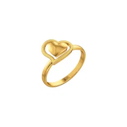 Joyalukkas Unisex Kids Heart Gold Ring-picture-35