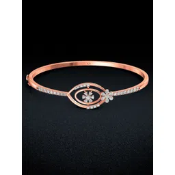 Joyalukkas Women 18K Gold Beamed Diamond Bracelet -9.3 g 0.27 carat-picture-10