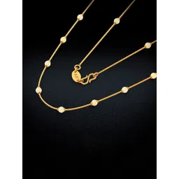 Joyalukkas Women 22KT Beaded Whisper Necklace Gold-3.58 g-picture-21