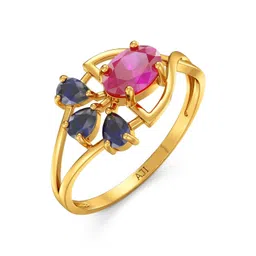 Joyalukkas Women 22Kt Gold Drip Finger Ring - 1.528 g-picture-45