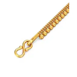 joyalukkas Women Yellow Gold Beaded Chain-picture-11