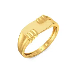 Joyalukkas Yuva Collection Pleasing Designer 22k Gold Casual Ring for Men-picture-14