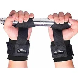 JoyFit Weightlifting Straps- for Weightlifting, Strength Training, Deadlift, Bodybuilding Crossfit and MMA, with Neoprene Padding and Wrist Support Suited for Both Men and Women [Pair]-picture-16