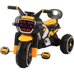 joyride Bike Pedal Tricycle for Kids Toddler Trike Headlight, Music, Eva Wheels & Curved Seat and backrest Push Along Pedal Trike for 15 Months to 3 Years Tricycle-picture-14