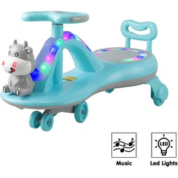 joyride Premium Panda Rapid Swing Magic Car| Toys For Kids Girl Boy|Dashing Lights Music Rideons & Wagons Non Battery Operated Ride On-picture-15