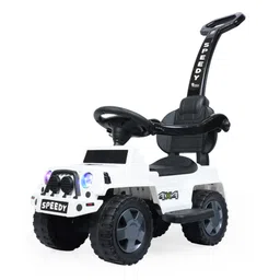 Joyride Speedy Hummer PLUS 4x4 Ride on Jeep for Kids with Music & Horn Steering with Parentle handle | Backrest I Headlight | Music |Seat Storage & Big Wheels for Kids 1 to 4 Years-picture-24