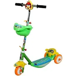 JoyRide Three Wheel Kick Scooter For Kid Boys And Girls With Adjustable Height,Storage Basket,Light, Music,Foot Break (3 Years-8 Years), Multi-picture-12