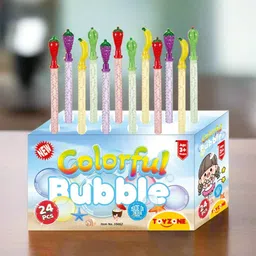 joyzoo Fruit Shape Bubble Tubes | Colorful Bubble Wands & Blowing Sticks for Kids 3+-picture-13