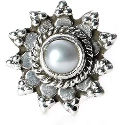 JSAJ NOSE PIN STONE WIRE NOSE PIN 925 STERLING SILVER NOSE PIN FOR GIRLS AND WOMENS-picture-18