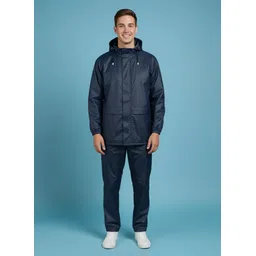 jsjinsil Solid Men Raincoat-picture-14