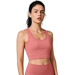 JSK Lifestyle Collection Low Impact Slip on Everyday Sports Bra for Women - Non-Padded, Non-Wired & High Coverage-picture-39