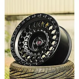 JTI Off-Road Alloy Wheels, Matte Black, Multi-Spoke Design, High Performance-picture-25