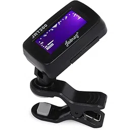 Juarez JRT200 Digital LCD Guitar Bass Violin Ukulele Clip On Tuner-picture-24