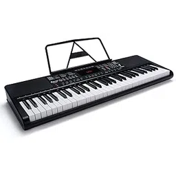 JUAREZ Octavé JRK660MDKL 61-Key Electronic Teaching Keyboard Piano with MIDI |Key Lights | Key Note Stickers |Music Sheet Stand| 200 Rhythms | 200 Timbres |40 Demos|8 Percussions, With MIC-picture-14