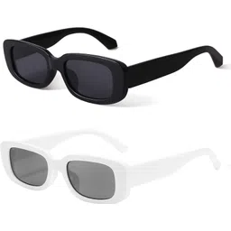 jubilant UV Protection Rectangular Sunglasses (Free Size)-picture-12