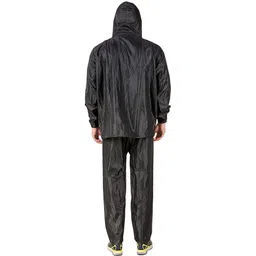 jubination Solid Men Rain Suit image 2