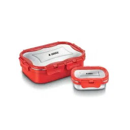 judge by prestige JUDGE Red & Silver Stainless Steel Thermo Insulated Lunch Box Set-picture-28