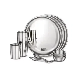 Judge by Prestige Silver Stainless Steel Classic Dinner Set - Pack of 16-picture-34