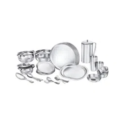 Judge by Prestige Silver Stainless Steel Classic Dinner Set - Pack of 51-picture-32