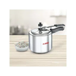 judge by prestige JUDGE Silver Stainless Steel Induction Base Pressure Cooker (2 L) image 3