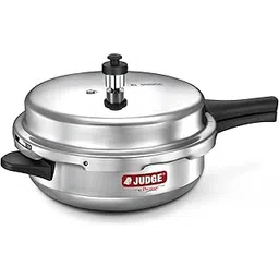 Judge by TTK Prestige Judge by Prestige Deluxe 4 Liter Induction Bottom Pressure Pan (Aluminium), Silver-picture-11