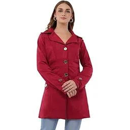 juglygirls Women's Button-Down Coat, Long Sleeves,-picture-25
