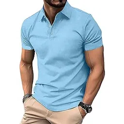 jugular Men's Polyester Half Sleeve Polo Neck Tshirt-picture-31