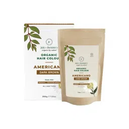 Juicy Chemistry Natural Organic Dark Brown Hair Colour in Americano - 200 gm-picture-44