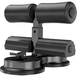 Jukusa Double Suction Cups Sit Up Assistant Fixed Foot Abdominal Muscle Trainer Sit Up Bar Leg Muscle Training Device Household Fitness Equipment for Body Building (Black Color)-picture-13