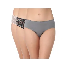 Juliet Cotton Hipster Premium Panties Full Coverage Stretchable (Pack of 3)-picture-13