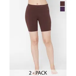 Juliet Pack Of 2 Cotton Mid Rise Boy Shorts-picture-10