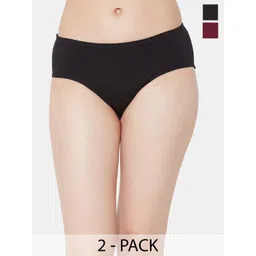Juliet Pack Of 2 Cotton Mid Rise Period Panties-picture-31
