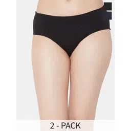 Juliet Pack Of 2 Cotton Mid Rise Period Panties-picture-36