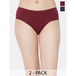 Juliet Pack Of 2 Cotton Mid Rise Period Panties-picture-39