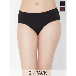 Juliet Pack Of 2 Cotton Mid Rise Period Panties-picture-41