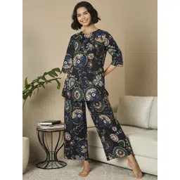 July Women Printed Night suit-picture-20