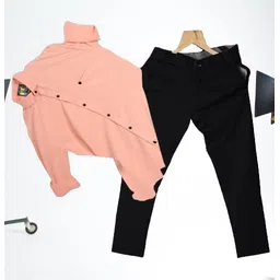 jumi enterprise Men Cotton Blend Shirt Pant Set-picture-14