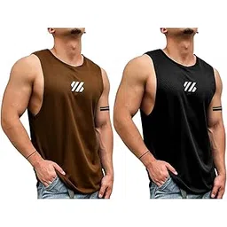 Jump Cuts || Mens || Printed || Sleeveless || Polyester || Slim Fit || Combo Vest-picture-52