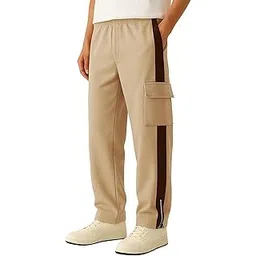 jump cuts || Mens || Zipper Bootcut || Colorblock || Polyester || Cargo-picture-28