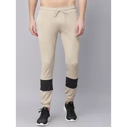 JUMP USA Men Beige Solid Joggers-picture-30