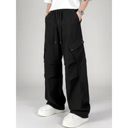 JUMPCUTS Men Mid Rise Track Pants-picture-27