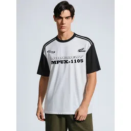 JUMPCUTS Men Typography Printed Round Neck Cotton Relaxed Fit T-shirt-picture-27