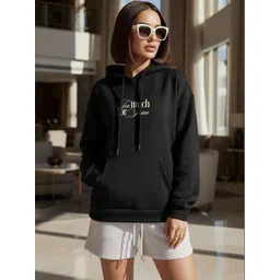 JUNEBERRY Women Printed Hooded Sweatshirt-picture-13