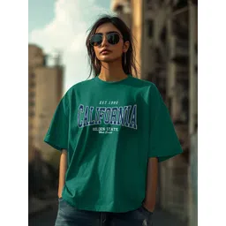 JUNEBERRY Women Typography Printed T-shirt-picture-17