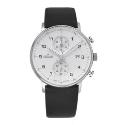 JUNGHANS Men Silver-Toned Analogue Watch 41477100-picture-22