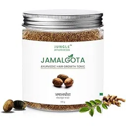 Jungle Ayurveda Jamalgota Powder For Hair Growth, Natural Skin And Hair Solution For Women And Men, Hair Fall Control, 100 Grams-picture-12
